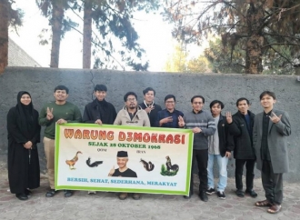 Gelar Warung D3mokrasi, Diaspora Indonesia di Iran Deklarasi Dukungan untuk Ganjar-Mahfud