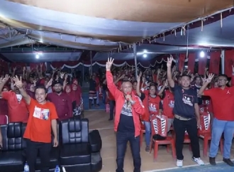 Roadshow PDI Perjuangan Maluku Utara Menangkan Ganjar Mahfud di Halmahera Timur
