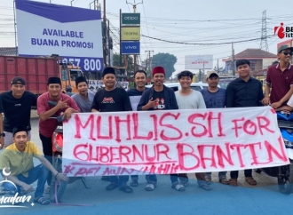 Dinilai Dekat dengan Rakyat, Puluhan Relawan Dorong Muhlis Nyalon Gubernur Banten