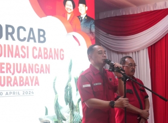 Kader Banteng Usung Erji Jilid II, Eri Cahyadi-Armuji Daftar 2 Mei ke PDI Perjuangan Surabaya
