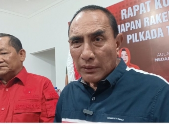 Edy Penuhi Berkas Pendaftaran Bakal Calon Gubernur Sumut di PDI Perjuangan