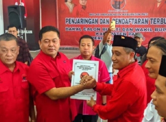 Saiful Arifin Daftar Bakal Calon Bupati Pati Lewat PDI Perjuangan, Usung Program Hilirisasi Pangan