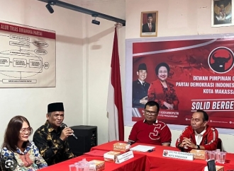 Serius Maju di Makassar, Nasrun dan Abd. Rahman Bando Kembalikan Formulir Pilkada PDI Perjuangan Makassar 