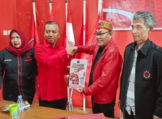 Bang Yayan Resmi Daftar sebagai Cawabup Melalui PDI Perjuangan