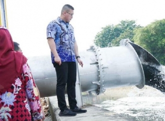Hardiyanto Kenneth Kembali Resmikan Rumah Pompa Patra II Kebon Jeruk Jakbar