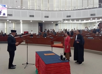 Dameria Dilantik sebagai Anggota DPRD Sumut Gantikan Almarhum Baskami Ginting