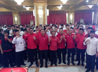 Antarkan Lasarus Jadi Gubernur Kalbar, Tim Relawan Ikut Pelatihan Nasional PDI Perjuangan di Bogor
