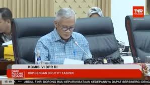 RDP Komisi VI DPR RI dengan Direksi PT Taspen Aria Bima Tekankan Pengelolaan Dana yang Berhati-hati dan Profesional