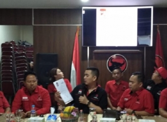 Tim Pemenangan Tri Adhianto, PDI Perjuangan Kota Bekasi Umumkan Pembentukan Tim 9 dan Rekom PSI