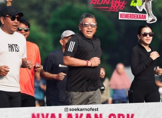 PDI Perjuangan Sambut HUT RI ke-79 dengan "Soekarno Run Kemerdekaan" dan Peluncuran "Soekarno Run's Club”
