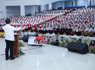 Pesan Menteri Anas untuk Para Taruna Politeknik Ilmu Pelayaran dan Politeknik Penerbangan Makassar