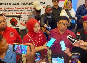 Syakur-Putri Dapat Mandat Entaskan Kemiskinan di Garut dari PDI-Perjuangan