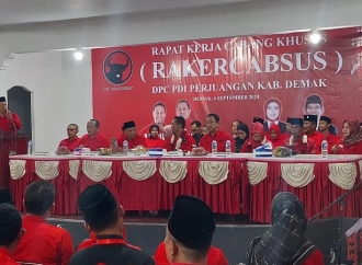 Banteng Demak Gelar Rakercabsus, Menangkan Andika-Hendi dan Eisti-Gus Bad