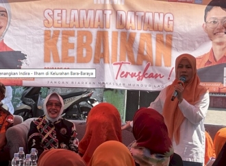 PDI Perjuangan Kota Makassar Siap Menangkan Indira-Ilham di Kelurahan Bara-Baraya