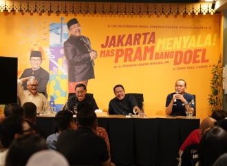 Tagline 'Jakarta Menyala' Pramono Anung Gandeng Gen Z di Pilgub 2024