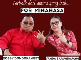 Pilkada Minahasa 2024, Makna Nomor Urut 3 bagi Robby-Vanda: Simbol PDI Perjuangan