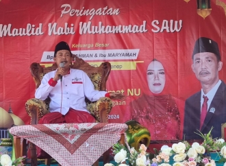 Rahman Bersama PAC Muslimat NU Gelar Peringatan Maulid Nabi Muhmmad 