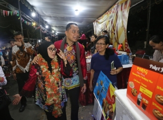 Eri Cahyadi Datangi Carnival Bulan Keluarga GKI Ngagel: Ini Toleransi