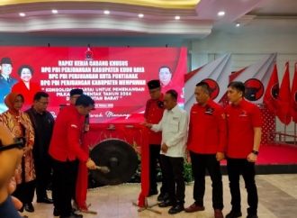 Lasarus Optimistis PDI Perjuangan Menangkan Pilkada Kota Pontianak, Kubu Raya dan Mempawah