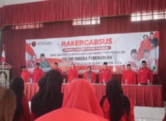 PDI Perjuangan Siap Raih 210 Ribu Suara untuk Menangkan Risma–Gus Hans di Trenggalek