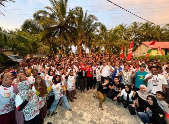 Sujiwo Pastikan Tidak Anak Tirikan Kecamatan Teluk Pakedai