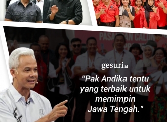 "Pak Andika tentu yang terbaik untuk memimpin Jawa Tengah..."