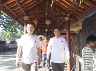 Bersama Hasyim, Prof Ridha Perkuat Toleransi dan Nilai Pluralisme dari Vihara Tertua di Kota Medan