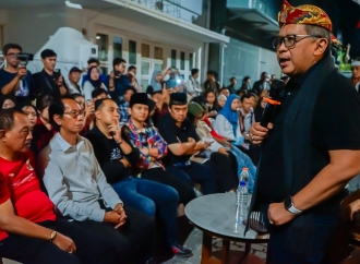 Hasto Ajak Gen Z di Kota Surabaya Teladani HOS Tjokroaminoto