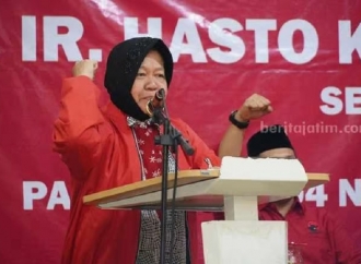 Risma Bakal Ngantor Keliling Daerah di Jatim Jika Terpilih Jadi Gubernur