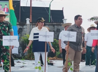 Nomi Aprilia Harap Masyarakat Ikut Menanam Tanaman Hortikultura di Pekarangan Rumah