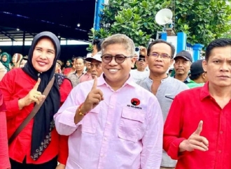 Ketua Banteng Lotim Sukro Tegaskan Insyaallah Jilbab Hijau Menang Telak di Lombok Timur