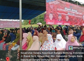 Banteng Bangka Barat Gelar Bazar Beras Murah 35 Ton di Enam Kecamatan, Bayar Rp 10.000 dapat Beras 5 Kg