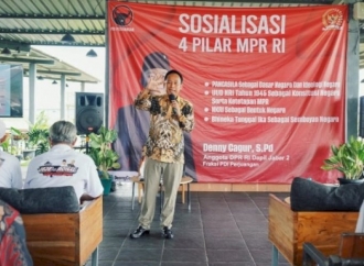 Denny Cagur Tegaskan Pentingnya Sosialisasi Empat Pilar MPR RI