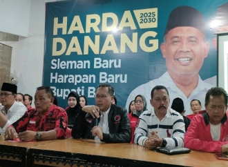 PDI Perjuangan Sleman Unggul 62,14 Persen, Siap Kawal Suara Harda-Danang