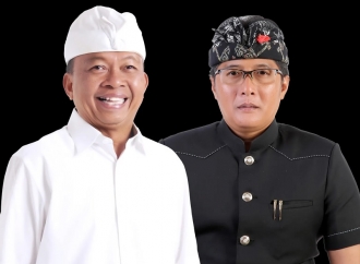 Kelurahan Kuta Sumbang Kemenangan Tertinggi Koster-Giri dan Adi-Cipta