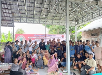 H Oing Abdul Rahim Siap Perjuangkan Pembangunan Jembatan Gantung Hingga Joging Trek