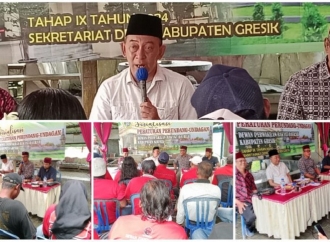 Achmad Kusrianto Pujiantoro Sosialisasikan Dua Perda Sosper Tahap IX di Kabupaten Gresik