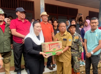 Mitha-Wurja Salurkan Bantuan ke Korban Terdampak Tanah Longsor