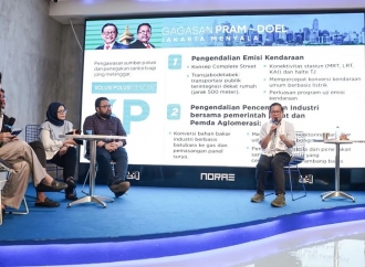 Pramono Anung Terima 9 Kebijakan Penanganan Polusi Udara di Jakarta dari Bicara Udara 