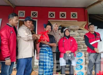 Banteng Kabupaten Sukabumi Kembali Gelar Safari Sosial Kemanusiaan, Bantu Korban Bencana di Sukabumi Selatan