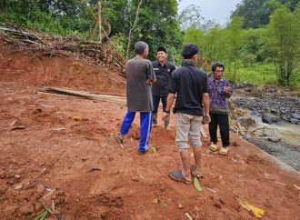 Reses, Nofi Eriyan Andesca Pulang Kampung Realisasikan Usulan Bangun Jembatan