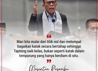 "Mari kita mulai dari titik nol dan melompat bagaikan katak..."