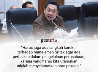 "Harus ada langkah korektif terhadap manajemen Sritex..."