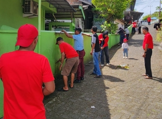 HUT ke-52 PDI Perjuangan, Banteng Tanjungpinang Gelar Kegiatan Sosial