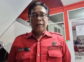 HUT ke-52 PDI Perjuangan, Banteng Kota Surabaya Cap Jempol Darah Untuk Dukung Megawati