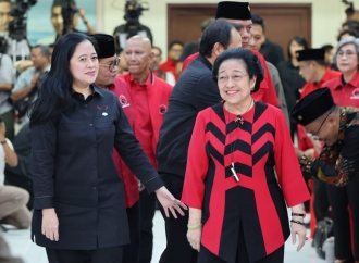 Megawati dan Prananda Tiba di Lokasi HUT ke-52 PDI Perjuangan, “Indonesia Jaya” Berkumandang 