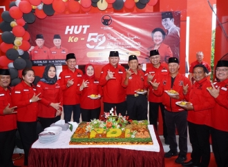 Sudin Tekankan Sesama Kader Banteng Harus Solid