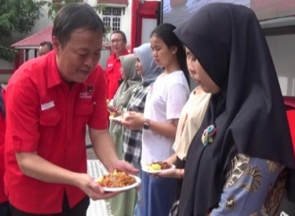 Banteng Kota Padang Rayakan HUT ke-52 PDI Perjuangan Bersama Tokoh Lintas Agama & Anak Panti Asuhan