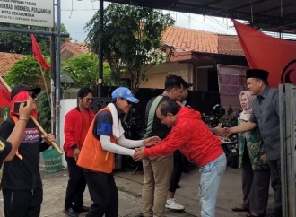 Jalani Nazar Jalan Kaki, Didik Haryadi Singgah di DPC PDI Perjuangan Kota Pekalongan