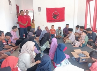 HUT ke-52 PDI Perjuangan, Banteng Aceh Barat Gelar Doa dan Santunan Anak Yatim